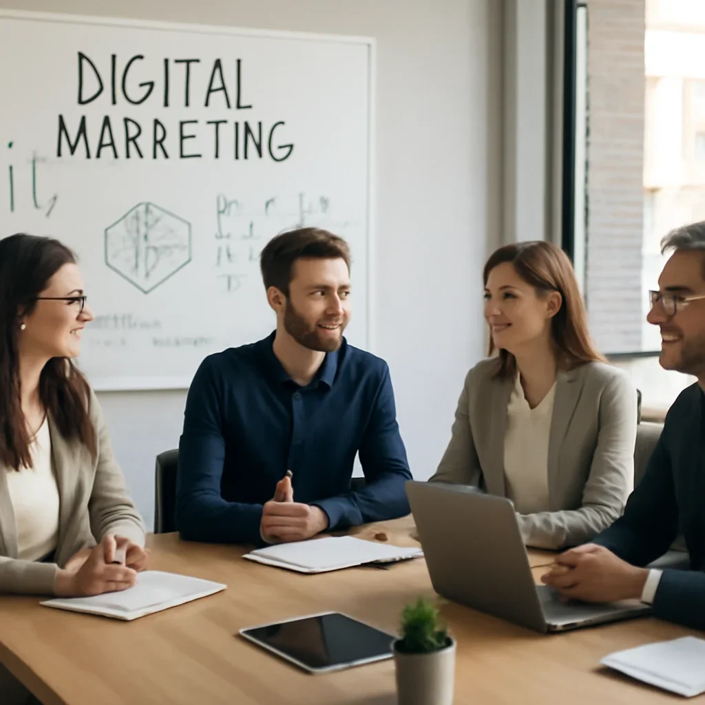 Digital marketing planning session related to Internet Marketing Calgary
