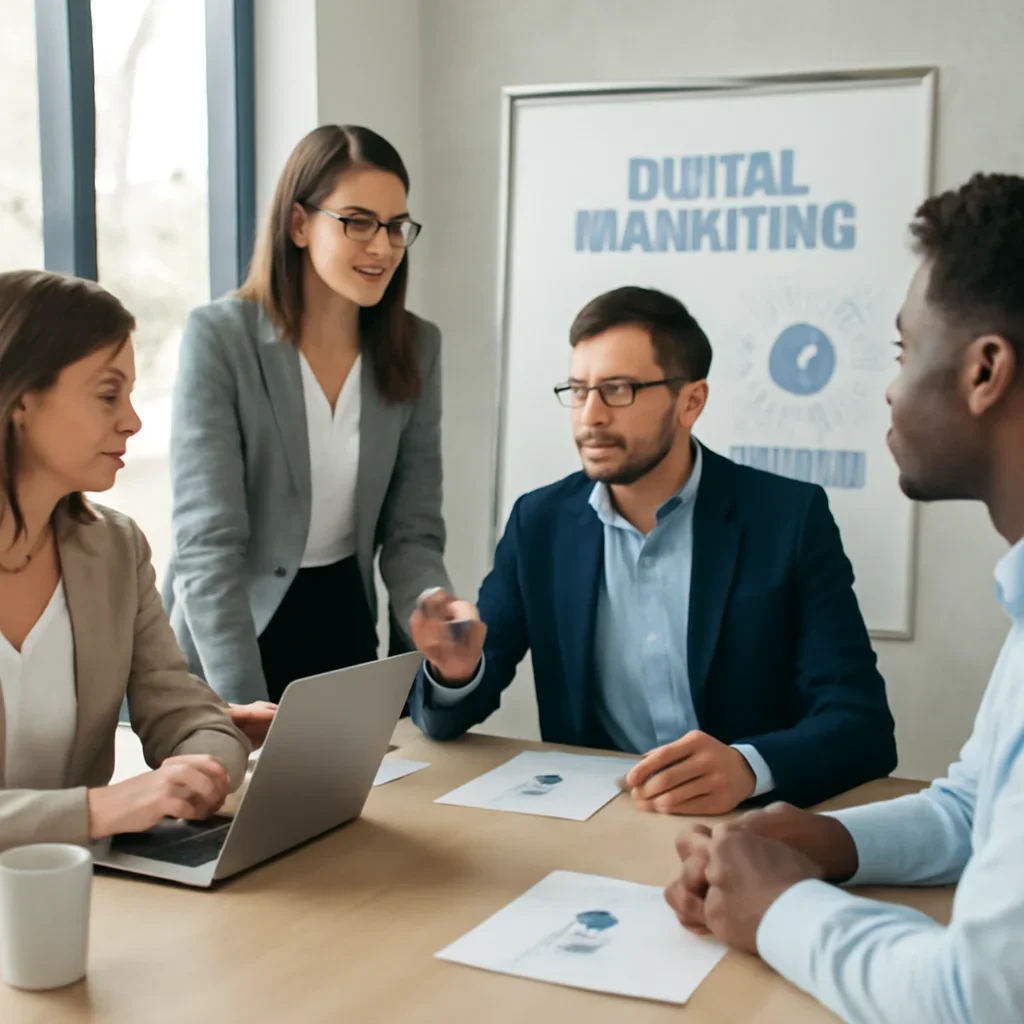 Digital marketing planning session related to Internet Marketing Saskatoon